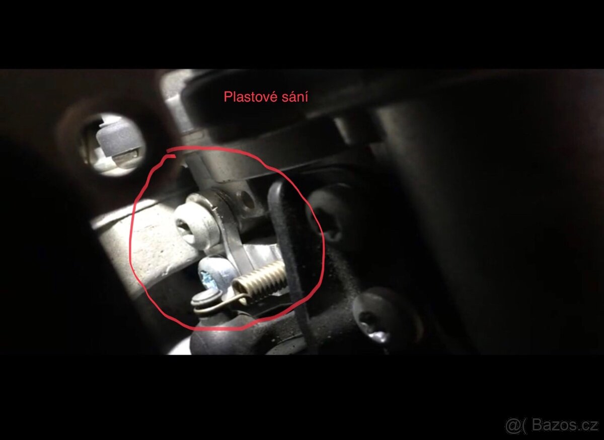 Výřivá klapka sada chyba p2015 - 5