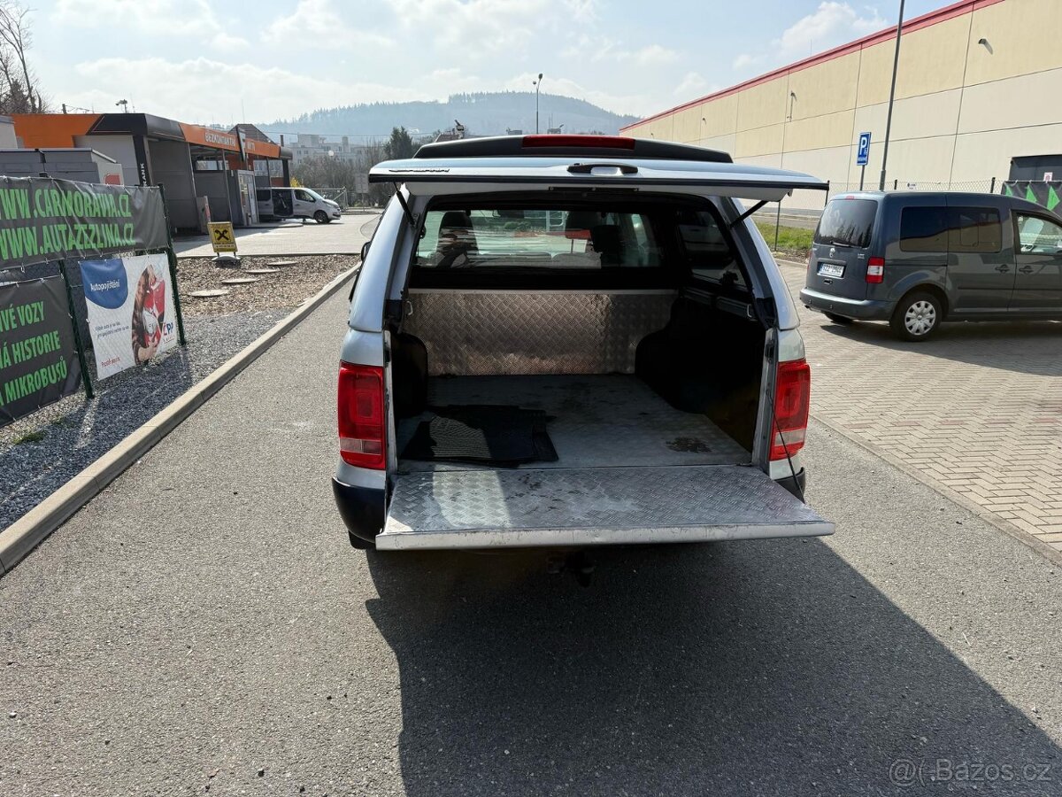 ►VW AMAROK 2,0 TDI 4x4 - TOP STAV, TOP KM, TAŽNÉ ◄