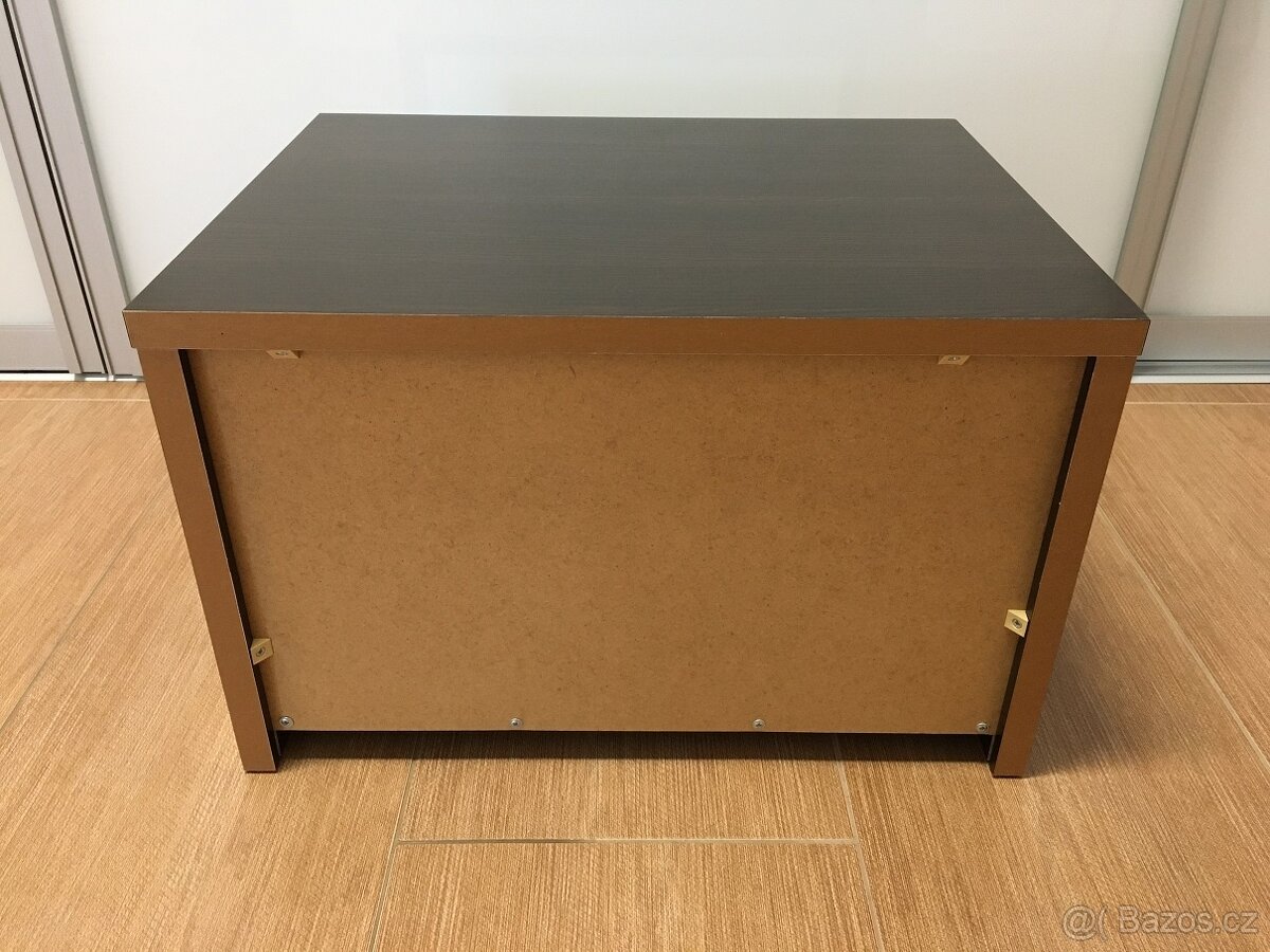 Noční stolek - dekor Wenge (2 ks) - 5