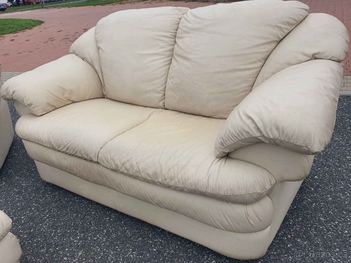 luxusní KOŽENÁ sedačka – DOPRAVA - 5