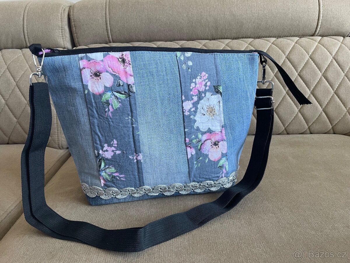 Kabelka přes rameno, nová. Ruční práce - 5