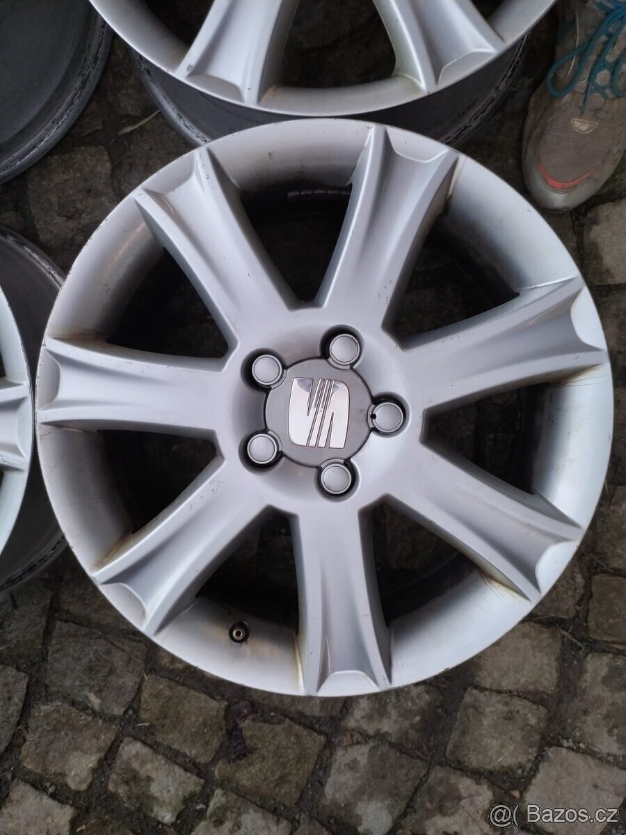 SEAT ALHAMBRA LEON original al. disky 5x112 R17 - 5