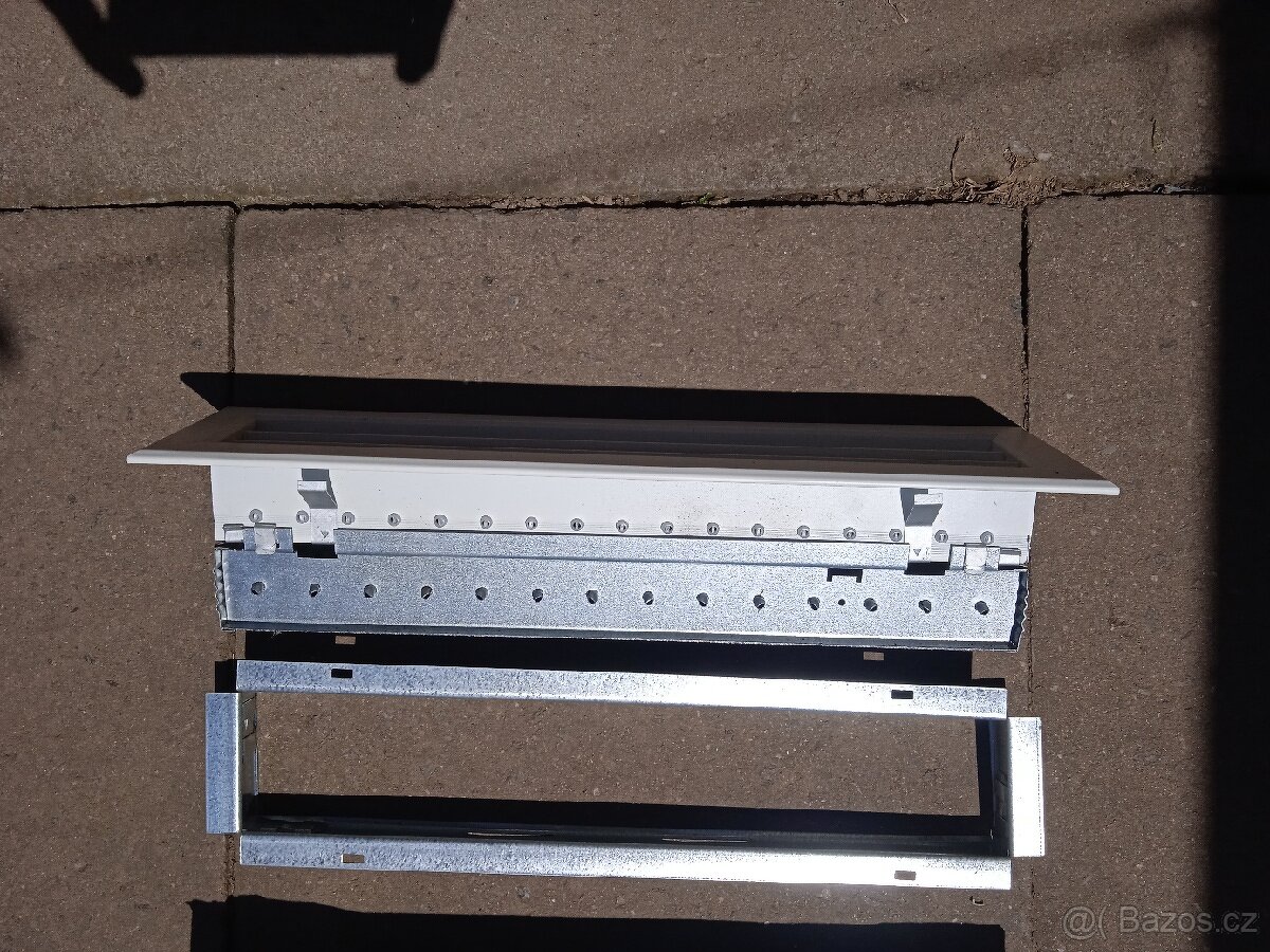 Prodám dvě nové větrací mřížky - nastavitelné lamely - 5