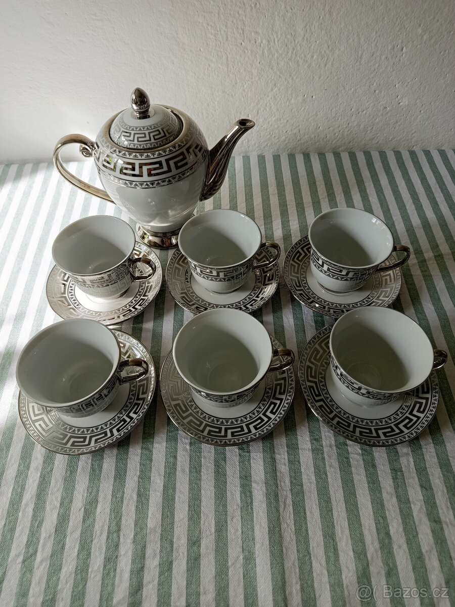 Řecký porcelán - luxusní set - 5