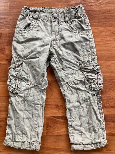 Džíny, kalhoty a tepláčky pro holčičku - vel. 92 - 5