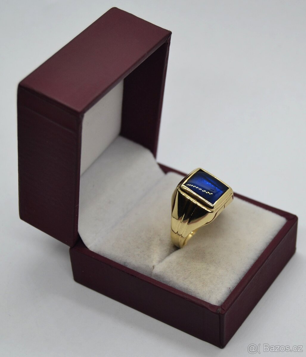 Zlatý pánský prsten - 5
