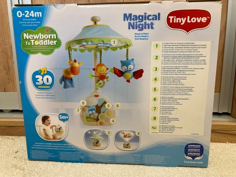 Kolotoč nad postýlku Magical Night 3v1 - 5