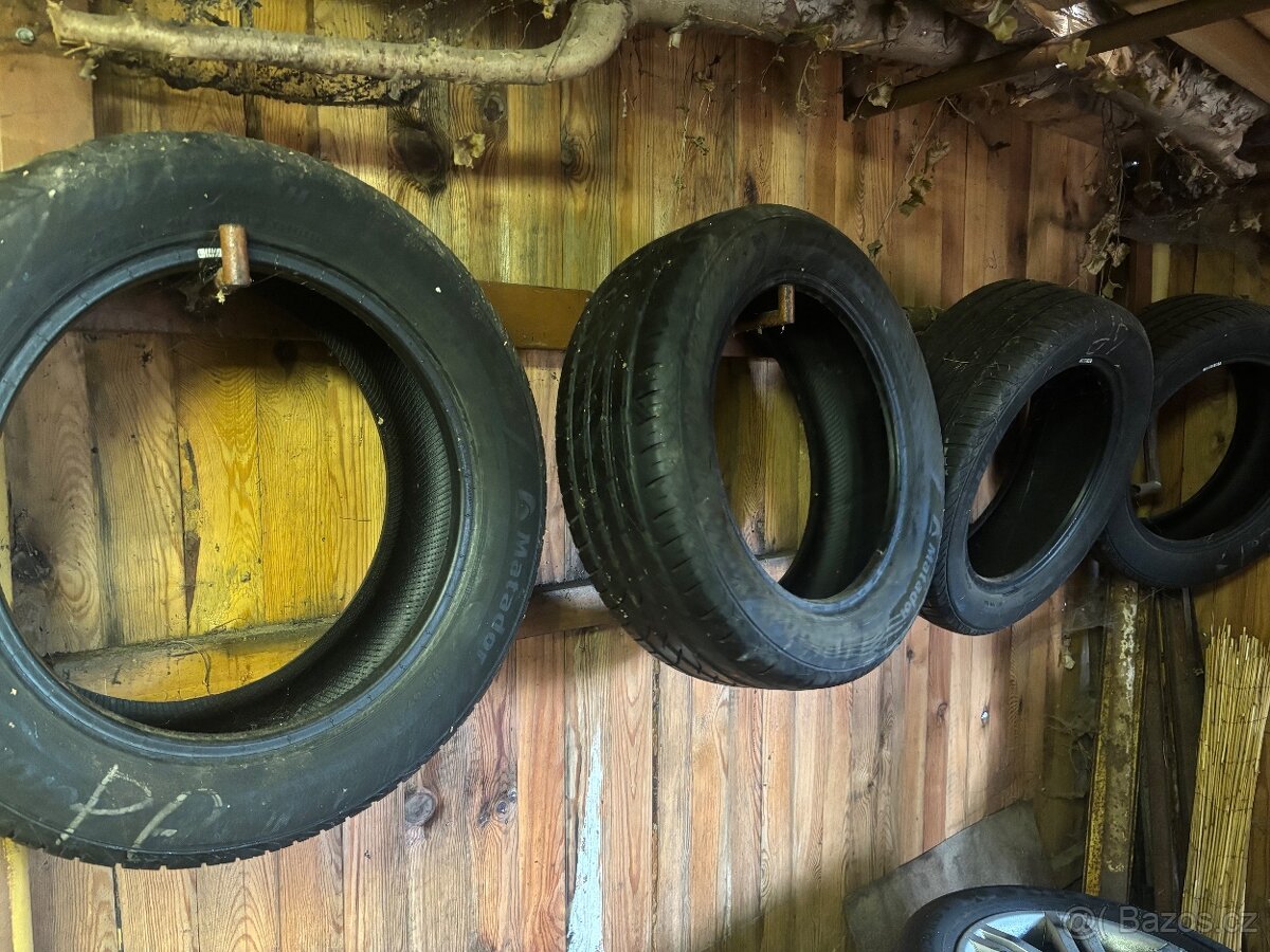 Alu disky fiat Stilo+ pneu - 5