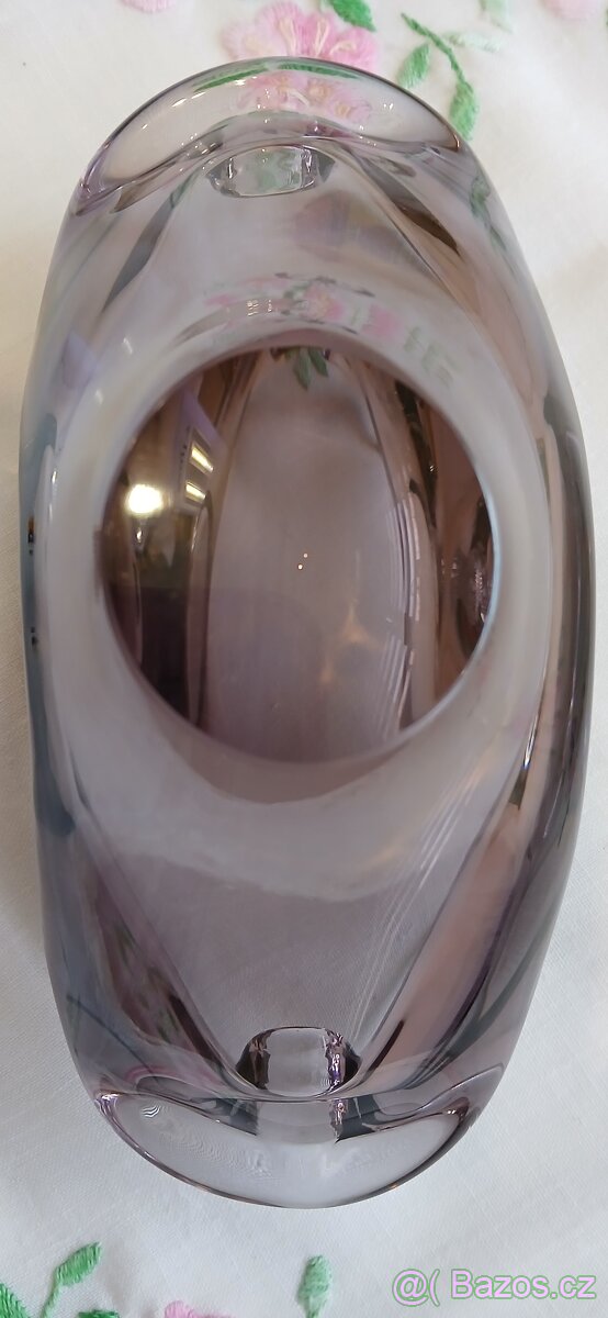 Popelník hutní sklo - 5