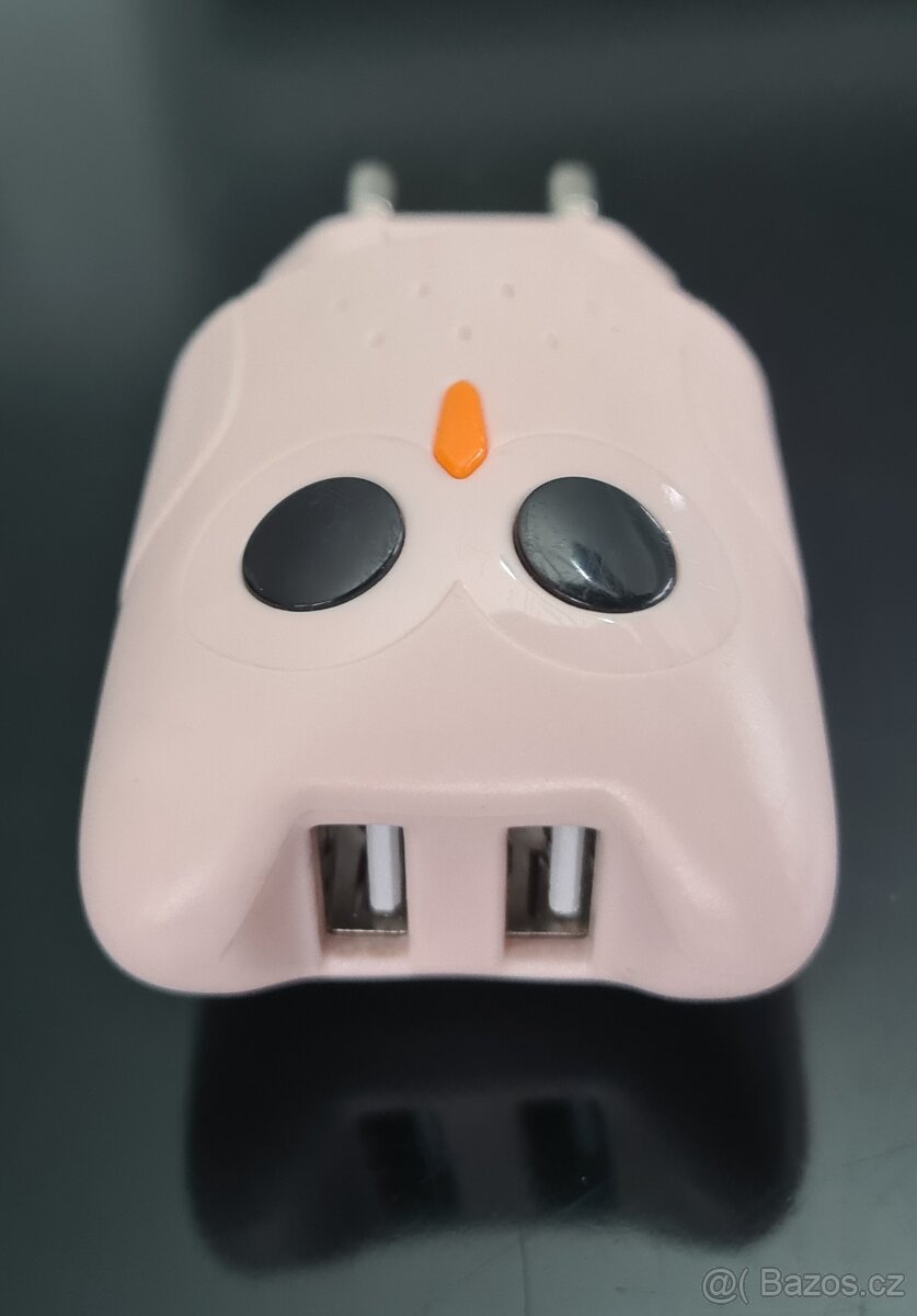 575 - PowerBanka + kabel USB + kabel iPhone + adaptér 2xUSB - 5