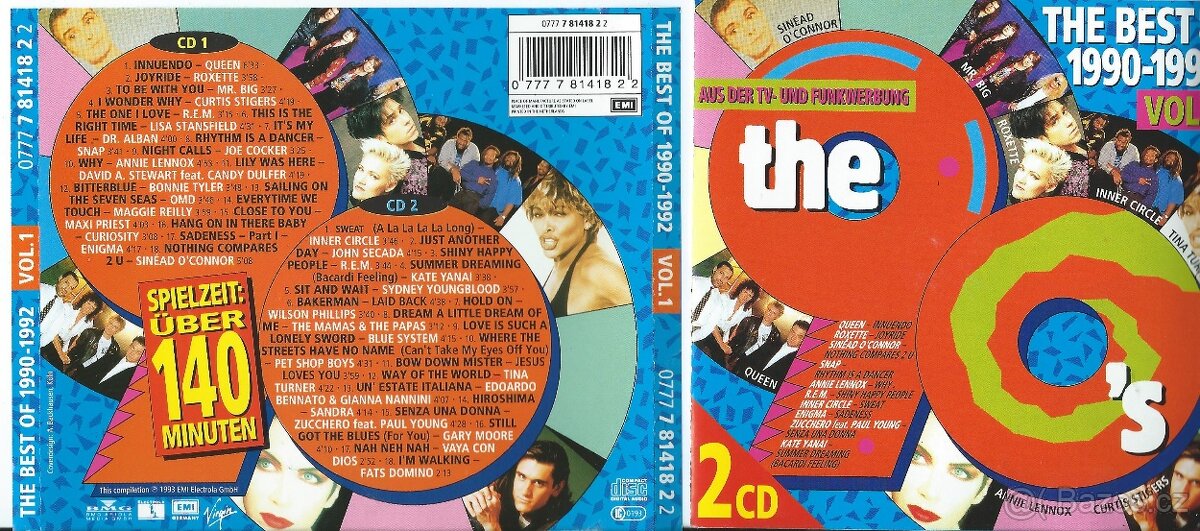 CD-PRODÁM VĚTŠÍ MNOŽSTVÍ ORIGINÁL CD 05/13 - 5