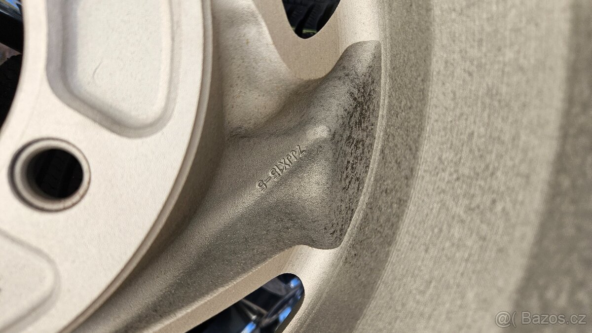 Opískované Alu Disky 6x139.7 R15 - 5