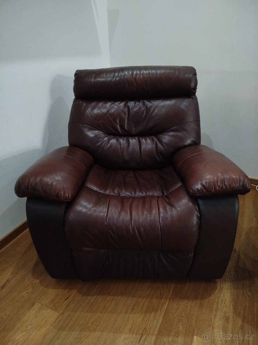 Kožená sedací souprava - 5