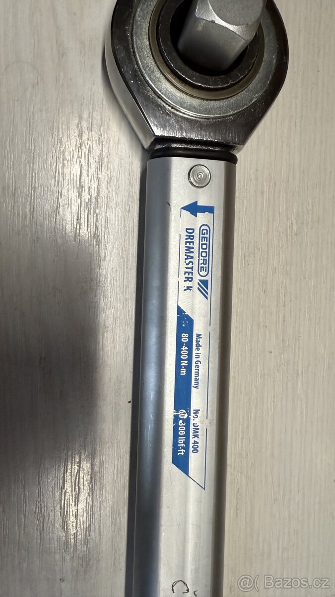 Momentový klíč GEDORE DREMASTER K 3/4″, 80-400 Nm - 5