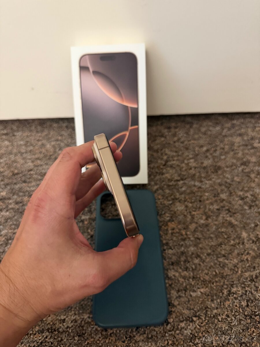 Apple iPhone 16 Pro Max 512gb Desert. TOP stav. Rok zaruka - 5