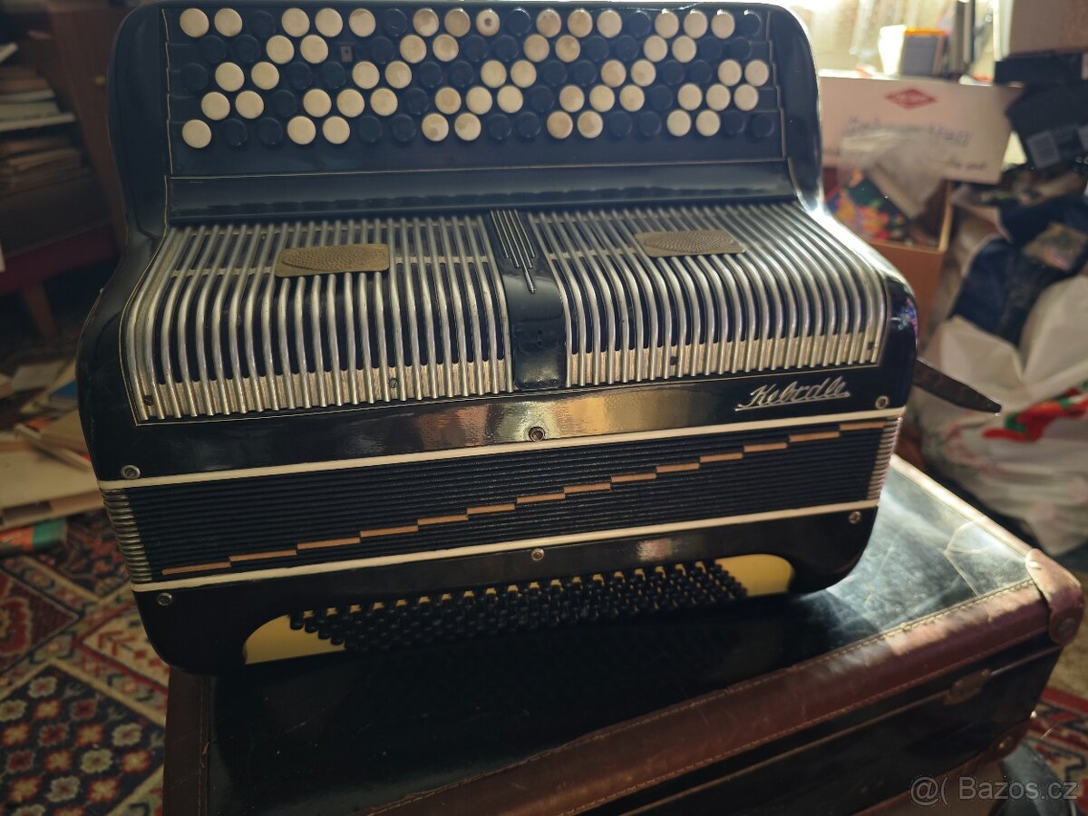 harmonika knoflíková KEBRLE - 5