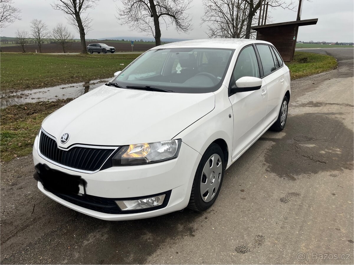 ŠKODA RAPID SPACEBACK 1.2tsi - jen 180tis. km - 5