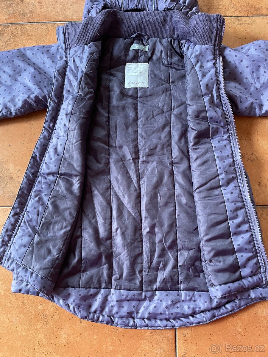 Dívčí fialová bunda, Minymo, vel. 116 - 5