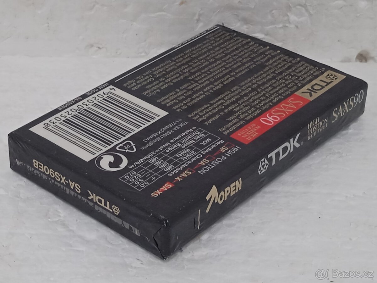 TDK SA-XS90 SA-XS90EB CHROM Retro Audiokazeta - 5