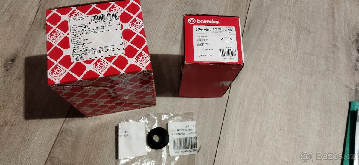 Prodám brzdové destičky brembo Audi a4 B8 - 5