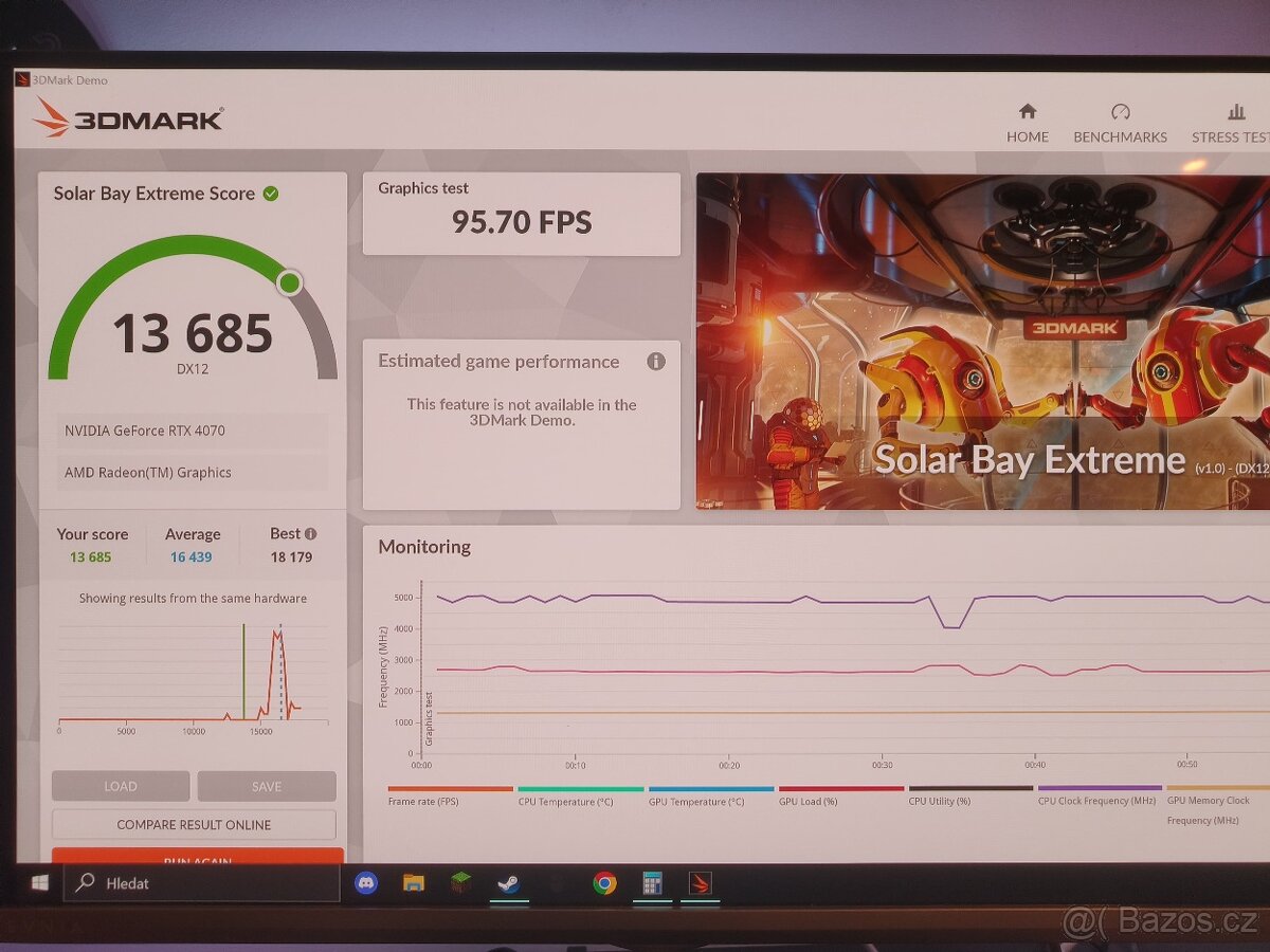 Herní PC Ryzen 7 7800X3D + RTX 4070 | 32 GB RAM | TOP stav | - 5