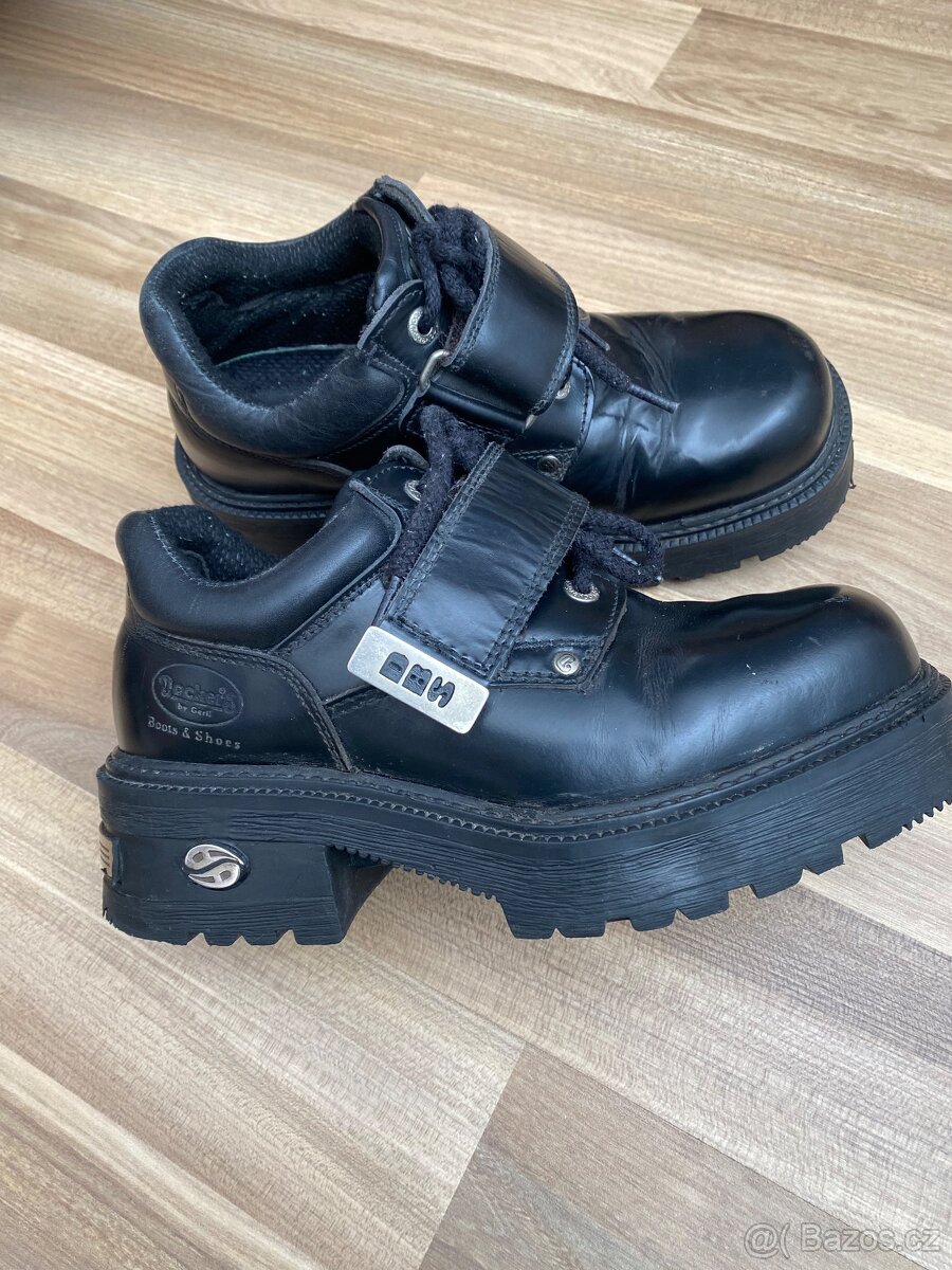 Boty dockers kožené - 5