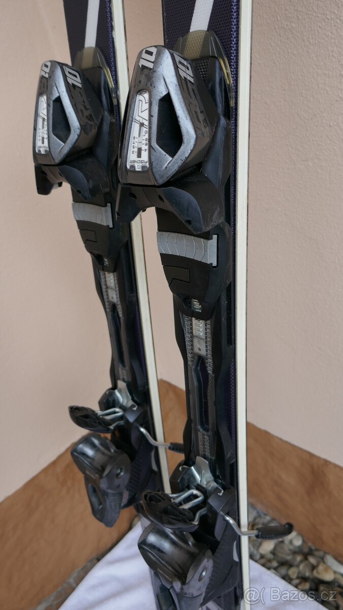 LYŽE FISCHER VIRON 6.6 165CM/LYŽÁKY SALOMON 28 - 5