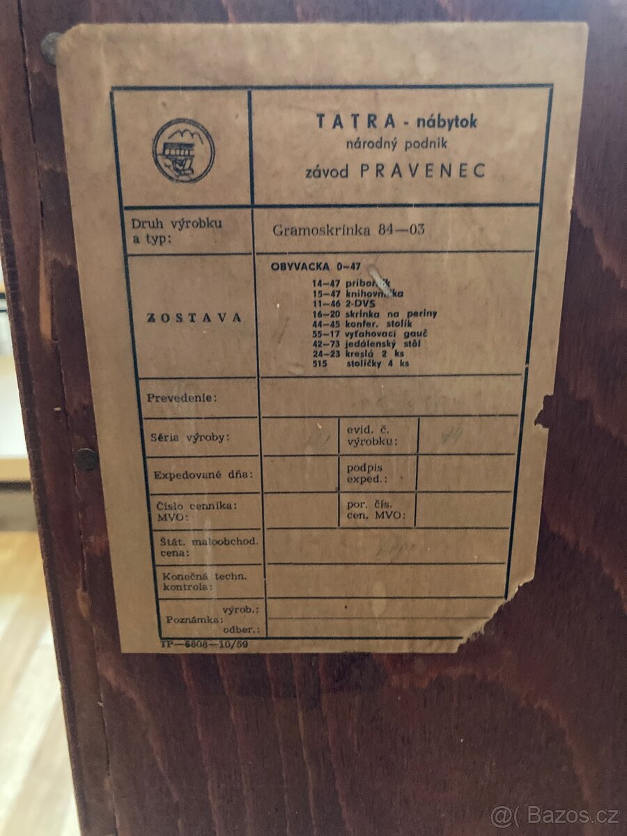 Gramoskřínka - 5