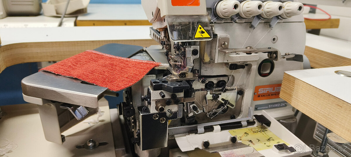 Průmyslový 4 nitny overlock Siruba 747K-514M2-24 - 5