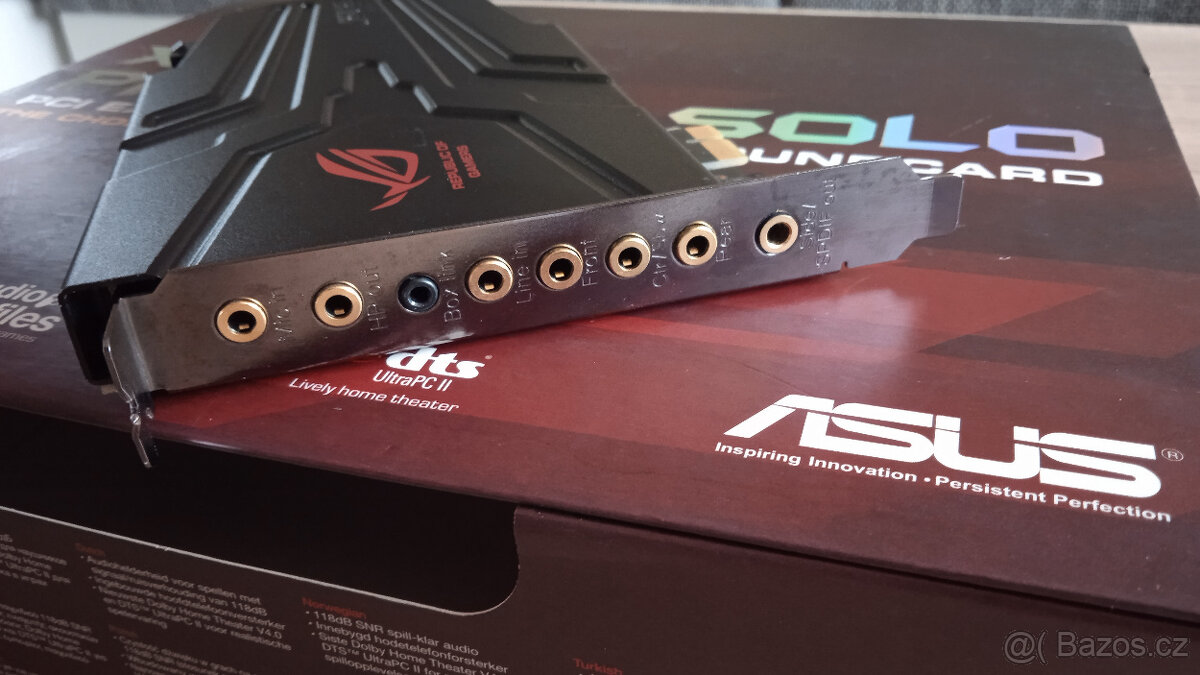 Zvuková karta ASUS XONAR PHOEBUS - PERFEKTNÍ STAV - 5