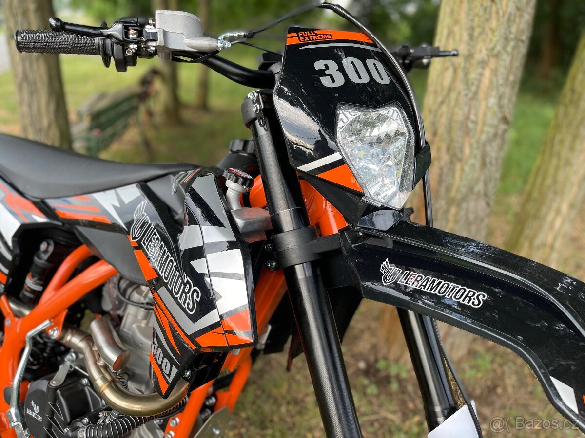 Pitbike Leramotors Killer PRO 300ccm, oranžová - 5
