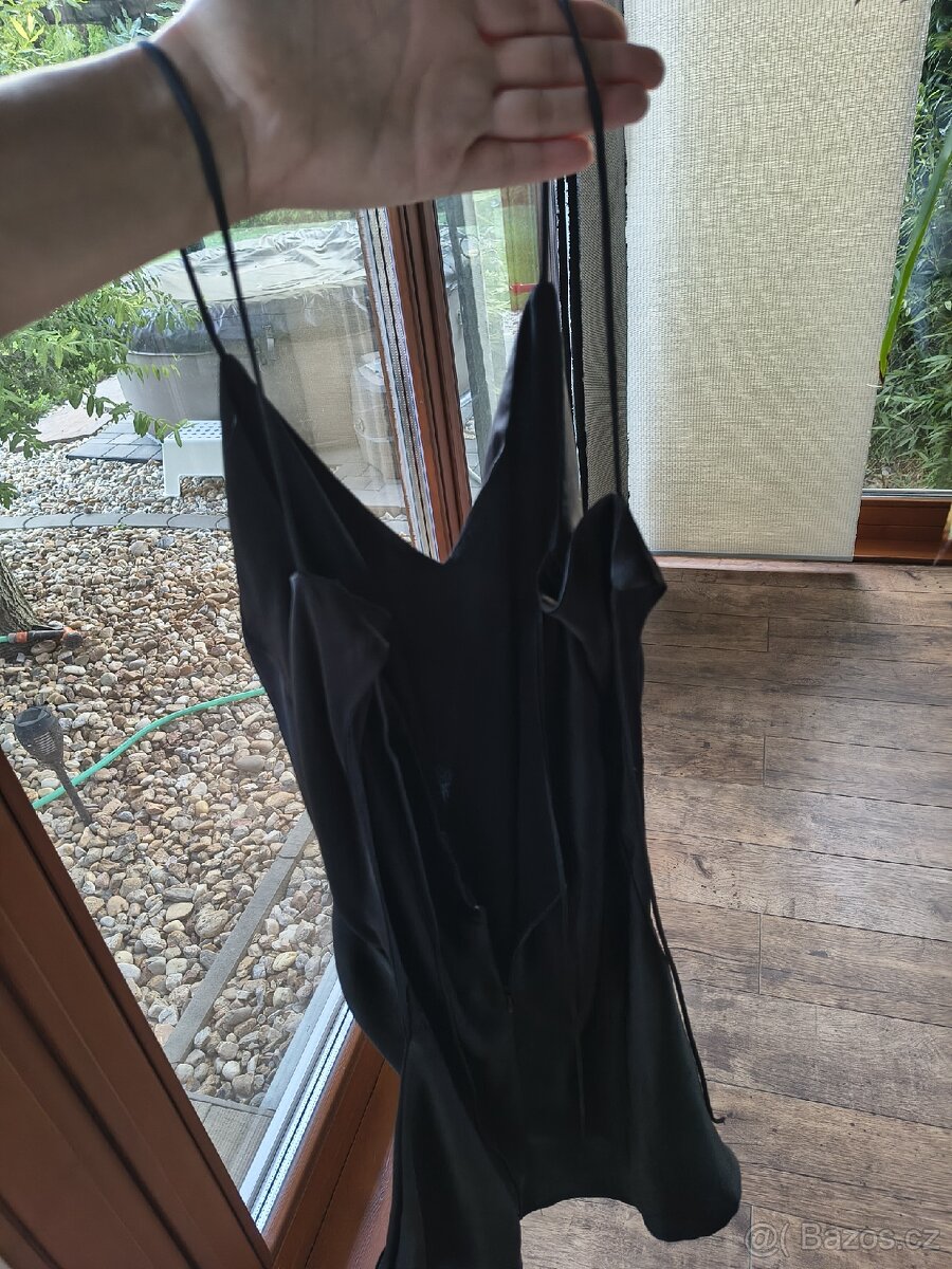 Černé minišaty Zara, vel XS/34 - 5