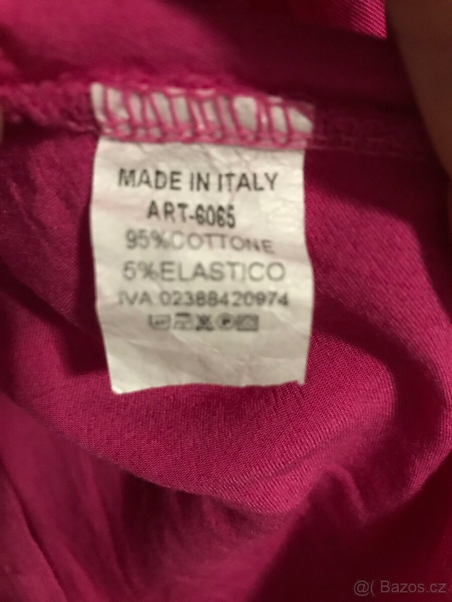 Nové italské šaty uni velikost - 5