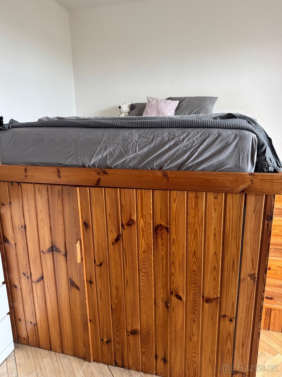 Postel s úložným prostorem - 5