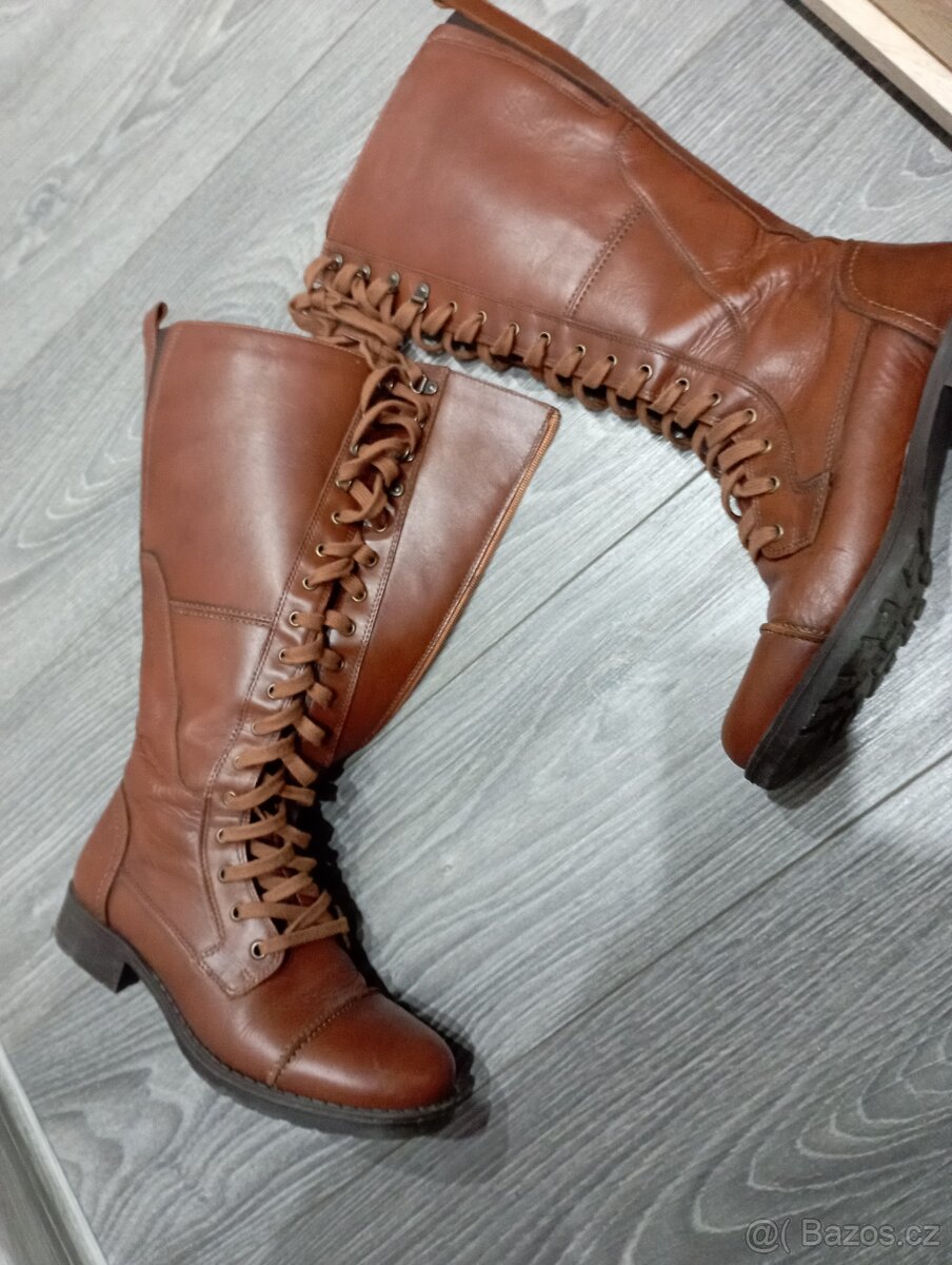Prodám dámské kozene kozacky - 5