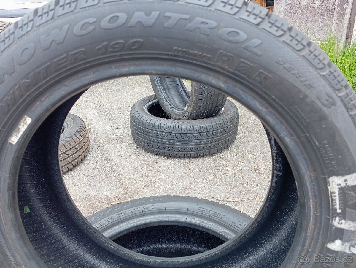 185/55 R15 82T M+S Pirelli Snowcontrol serie 3 - 5