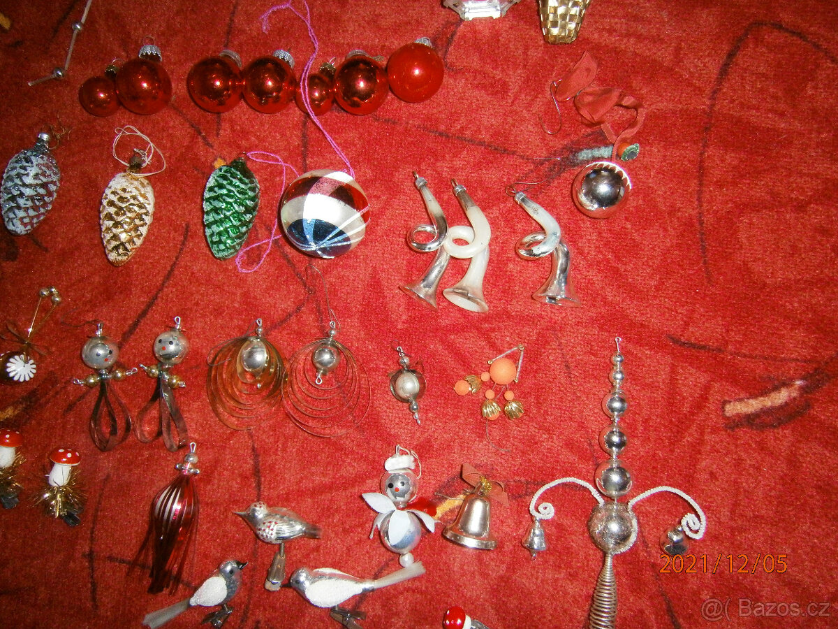 retro vánoční ozdoby - 5