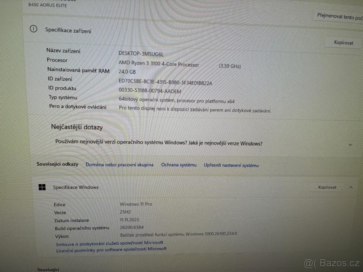 Herní PC AMD Nvidia GTX 1660 - 5