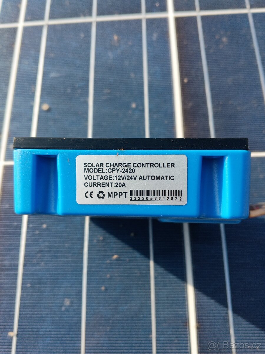 Solární nabíječka 240Wp, 12V, 24V, 20A... - 5