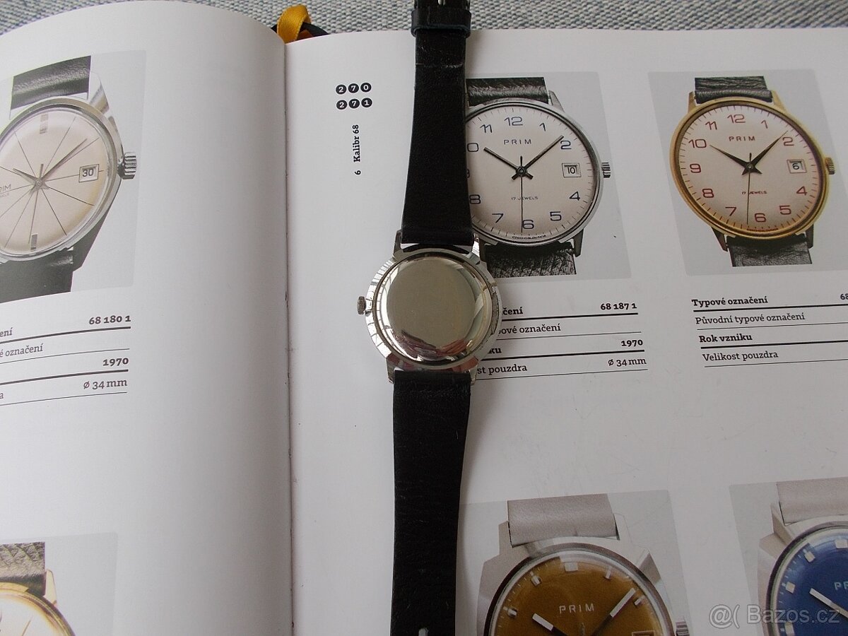 krasne rare typ hodinky prim origo stav rok 1970 funkcni - 5