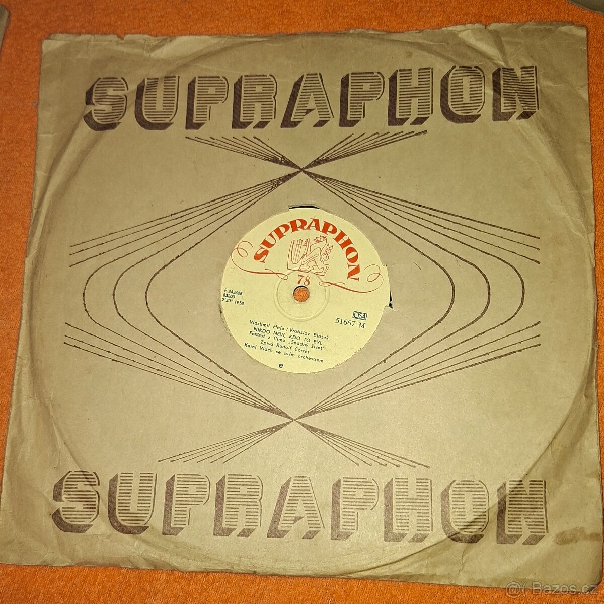 Šelakové gramofonové desky - 25 cm - 5