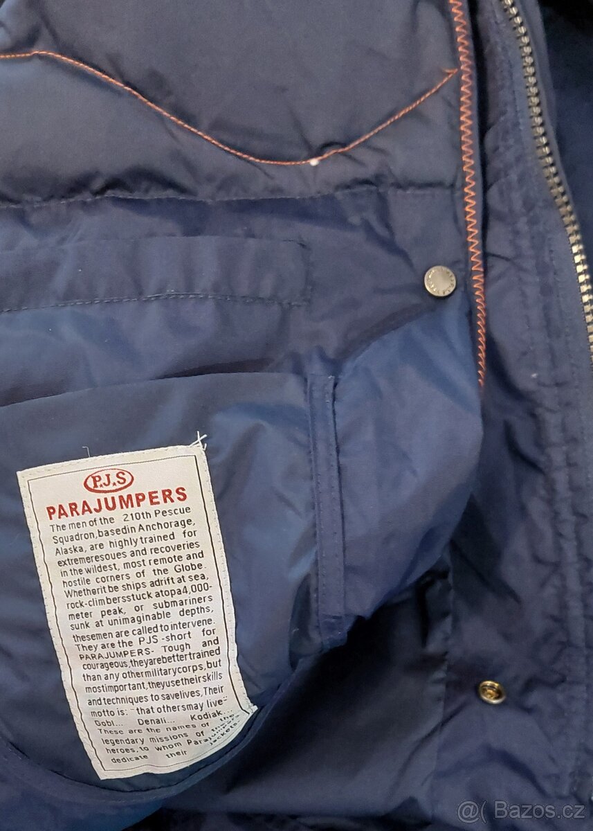 PARAJUMPERS masterpiece series-nylon, péří - 5
