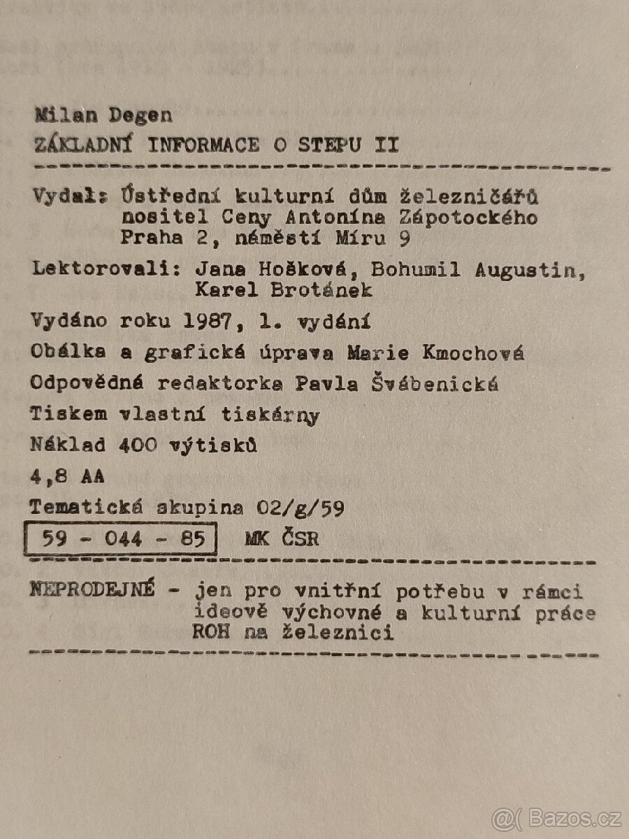 Prodám - metodika stepu , brožury. - 5