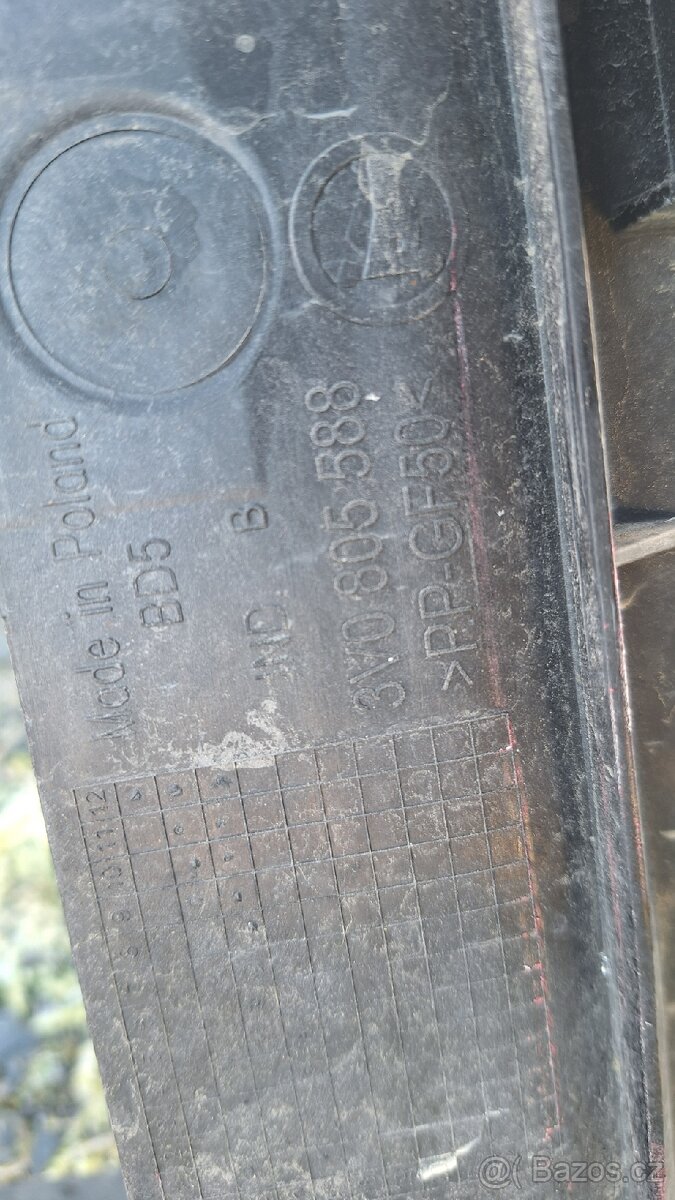 Chladičová stěna Škoda Superb 3 3V0805588B - 5