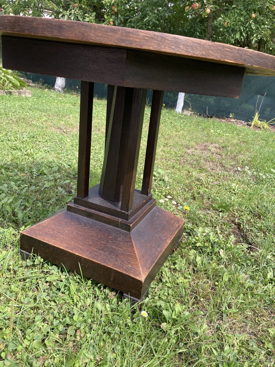 Starožitný stůl kubismus. - 5