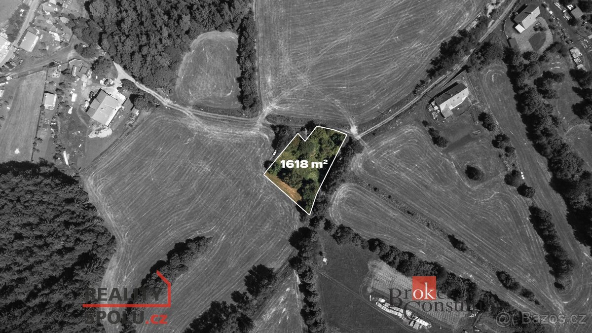 Prodej, pozemky/bydlení, 1618 m2, Nezdice na Šumavě , Klatov - 5