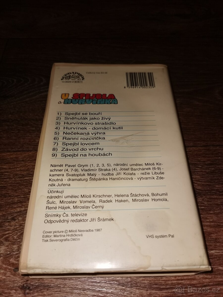 VHS kazety s pohadkami - 5