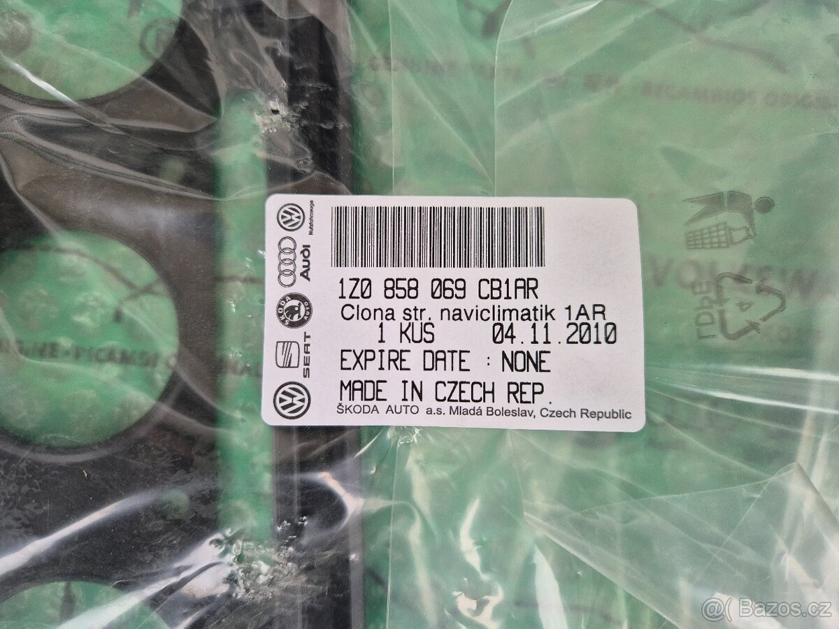 krytka spínačů rámečekautorádia 1Z0858069CB1AR - 5