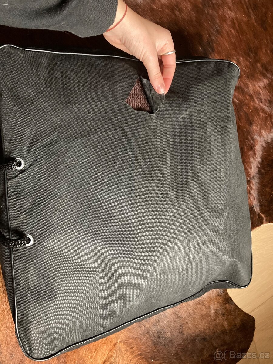 Nepromokavá výběhová deka HKM high neck Glasgow 1200D 145 cm - 5