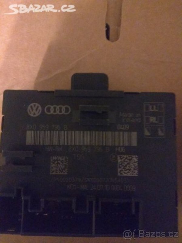 Řídící jednotka dvěří, škoda superb, audi - 5